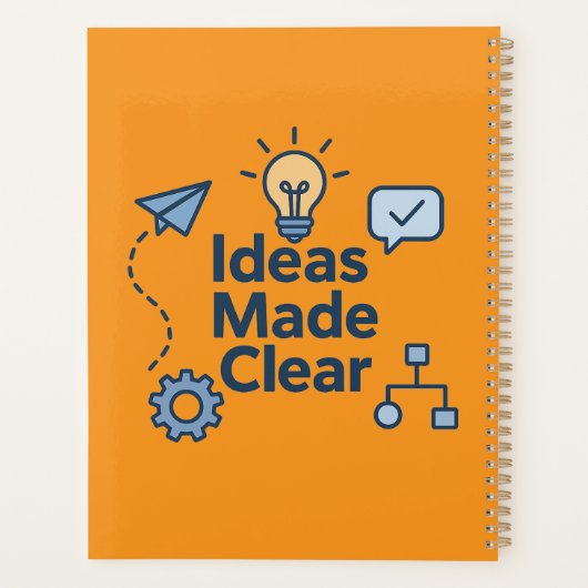 Idées Mises en clair planificateur (Dos)