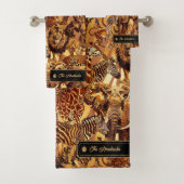 Idées sauvages Safari Animal Collage ID1160 (En situation)