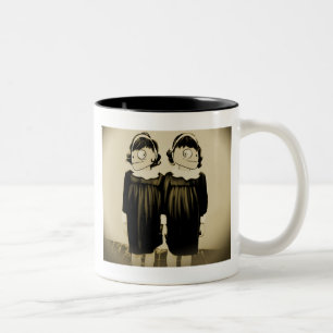 IDENTIEKE KLON TWEEKLEURIGE KOFFIEMOK