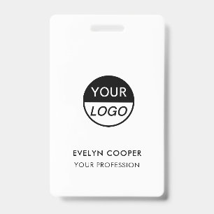 Identifiant d'entreprise Badge personnalisé avec
