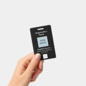 Identifiant photo et badge de logo personnalisé de (Handheld)