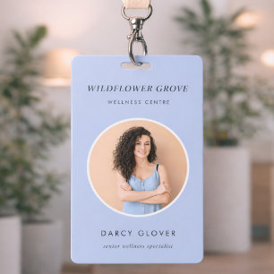 Identificatiebadge met foto Namensbadge voor wel Badge