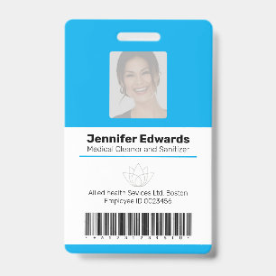 Identificatiecode essentiële werknemers streepjes badge