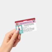 Identification de l'ID photo Badge de carte person (À main)