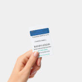 Identification Professionnelle Badge de Travail | (Manuel / portable)