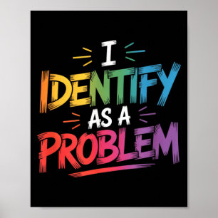 Identificeer Als Een Grappig Sarcastisch Humoristi Poster