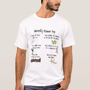 Identificeer Poison Ivy Plant - Wandelveiligheid - T-shirt