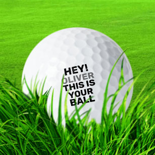 Identifier la balle de golf perdue avec le nom