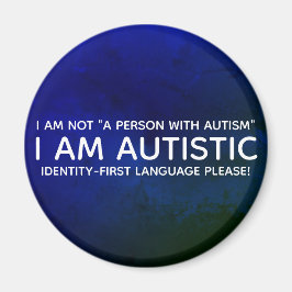 Identiteit-Eerst Autistisch Magneet