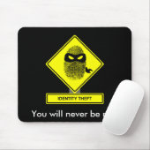 Identiteit Theft Mousepad Muismat (Met muis)
