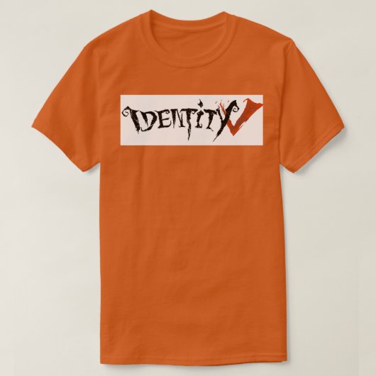 Identiteit v t-shirt (Design voorkant)