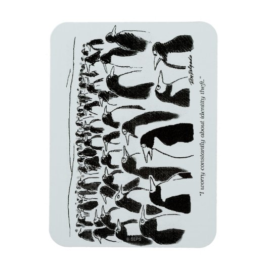 Identiteitsbewijs Magneet (Verticaal)