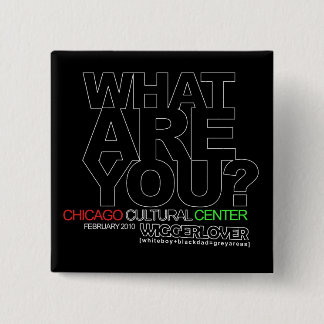 IDENTITEITSCRISIS #3 VIERKANTE BUTTON 5,1 CM