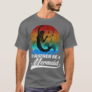 Identiteitskaart eerder een Mermaid Retro  Cute Me T-shirt