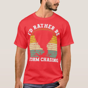 Identiteitskaart eerder Storm zijn die Meteoroloog T-shirt