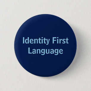 Identiteitskaart eerste taal ronde button 5,7 cm