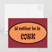 Identiteitskaart is eerder in CORK Briefkaart (Voorkant / Achterkant)