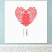 Identity of Love Canvas Afdruk (Insitu (Houten vloer))