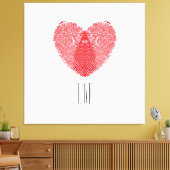 Identity of Love Canvas Afdruk (Insitu (Woonkamer))