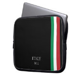 Identity Tech Custom Minimal Black Laptop Sleeve I (Voorkant Links)