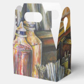 Ideografie van Golden Light Bedankdoosjes (Geopend)