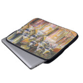 Ideografie van Golden Light Laptop Sleeve (Voorkant onderkant)