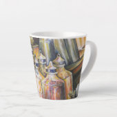 Ideografie van Golden Light Latte Mok (Rechterhoek)