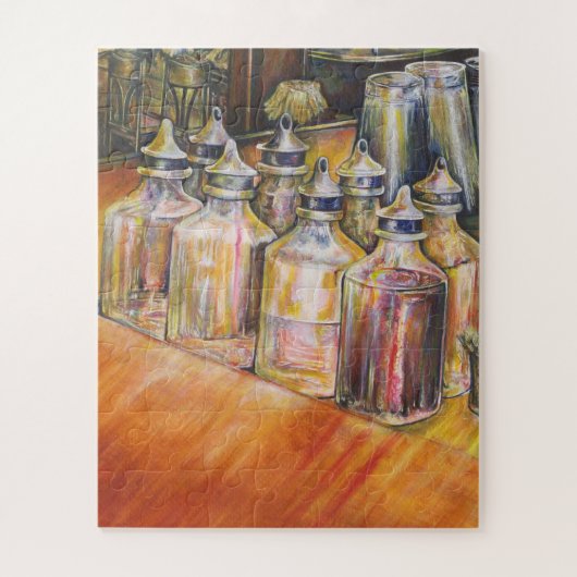 Ideografie van Golden Light Legpuzzel (Verticaal)