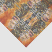 Ideografie van Golden Light Tissuepapier (Detail)