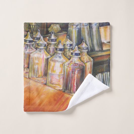 idéographie de Golden Light (Gant de toilette)