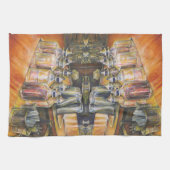 Idéographie de la serviette de cuisine Golden Ligh (Horizontal)