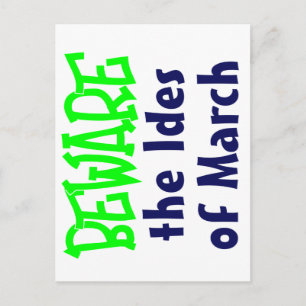 Ides of March Briefkaart