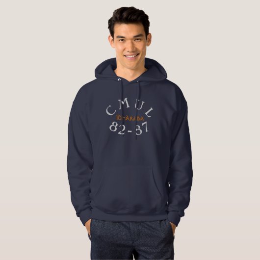 IDI-Araba Sweat - shirt à capuche-Bleue 82-87 du (Devant entier)