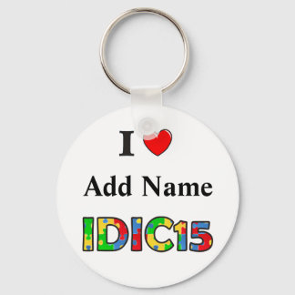 IDIC15 Keychain I Liefde past aan