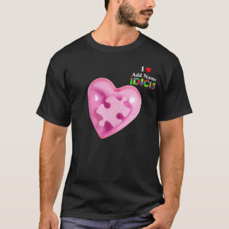 IDIC15 past het Roze Hart van het Shirt van het