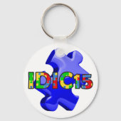 IDIC15 Sleutelhanger Blue Puzzle (Voorkant)