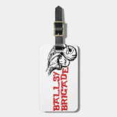 idioot bagagelabel (Voorkant verticaal)