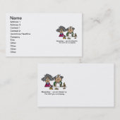 Idioot Company Visitekaartje (Voorkant / Achterkant)