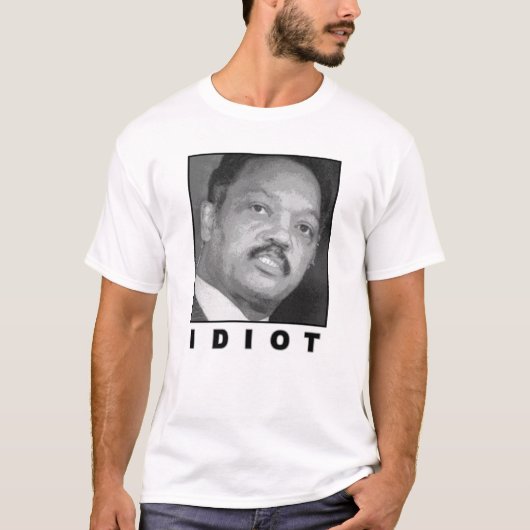 Idioot: Jesse Jackson T-shirt (Voorkant)
