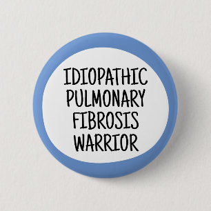 Idiopathische Longfibrose Krijger Ronde Button 5,7 Cm