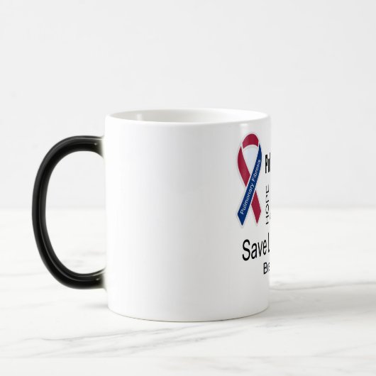 Idiopathische pulmonale fibrose Mok van bewustword (Links)