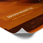 IDIOsyncratische Poster (Hoek)