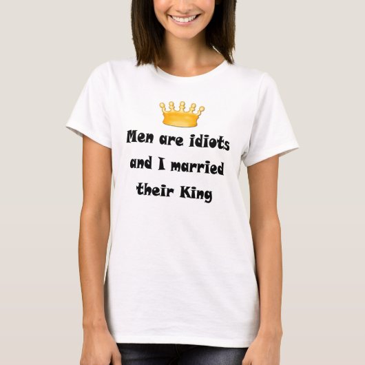 Idiot King T-shirt (Voorkant)