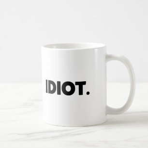 Idiot Rude Offenant Adult Novelty Gi Koffiemok