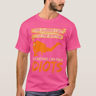 Idioten Natte Suit Fins Snorkelen Scuba Diving T-shirt