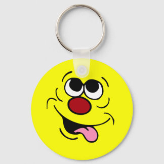 Idiotic Face Grumpey Sleutelhanger