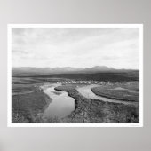 Iditarod, Alaska Birdseye 1914 Poster (Voorkant)