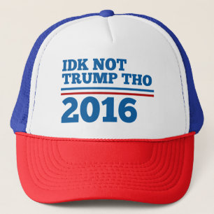 Idk niet Trump nie Trucker Pet