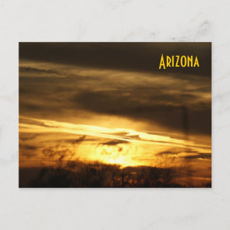 IDKP Arizona carte postale coucher de soleil