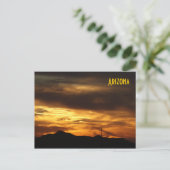 IDKP Arizona carte postale coucher de soleil (Debout devant)